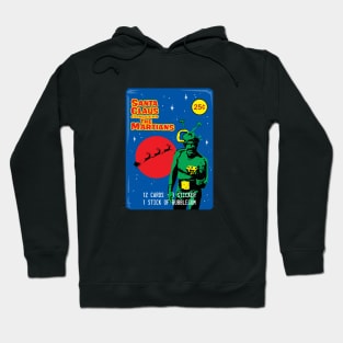 Santa Claus Conquers the Martians Bubblegum Cards Hoodie